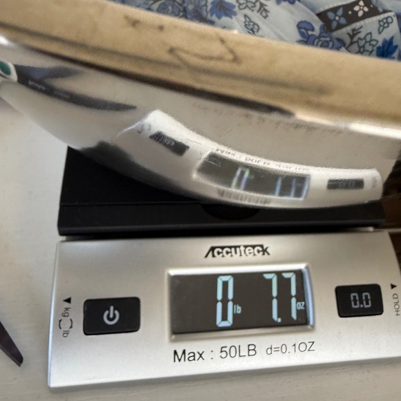 Seven Islands Blue Floral Boho Maxi Dress XL Short Sleeve Smocked Waist Rayon - Picture 12 of 12